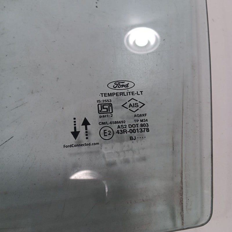 Driver Left Front Door Window Glass Fits 18-22 Ford Ecosport OEM