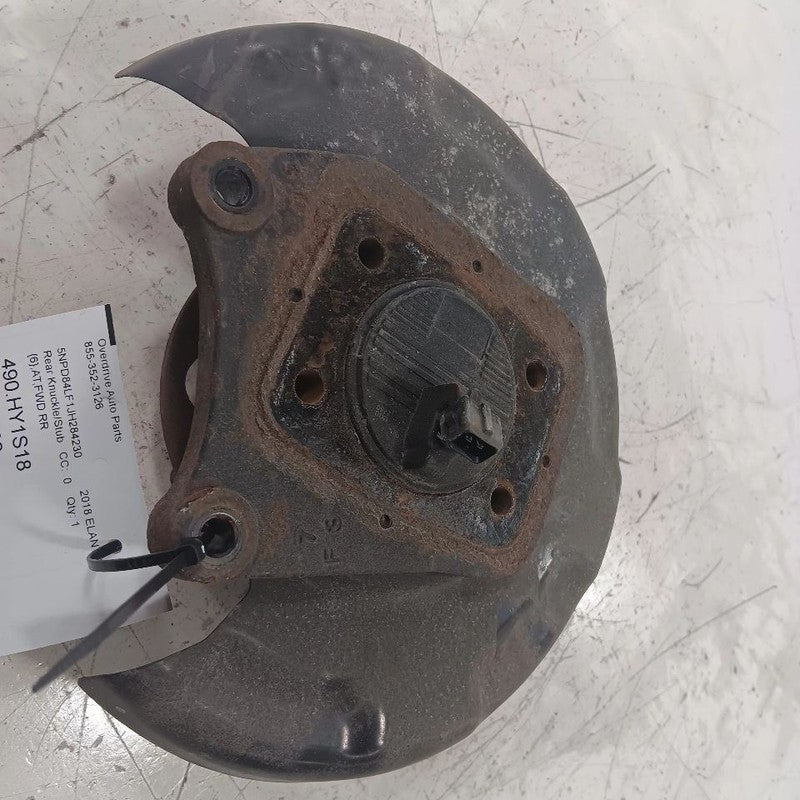 Hyundai Elantra Passenger Right Rear Spindle Knuckle Bearing Hub  2017 2018 2019