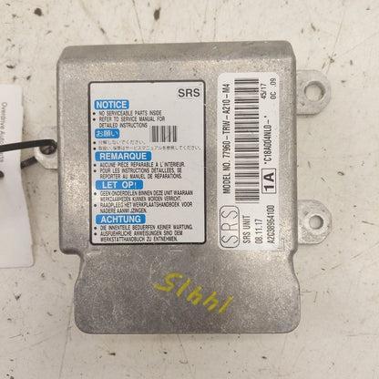 Restraint Control Module Fits 18-21 Honda Clarity