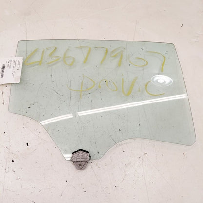 Passenger Right Rear Door Glass Window Hatchback Fits 19-23 Mazda 3