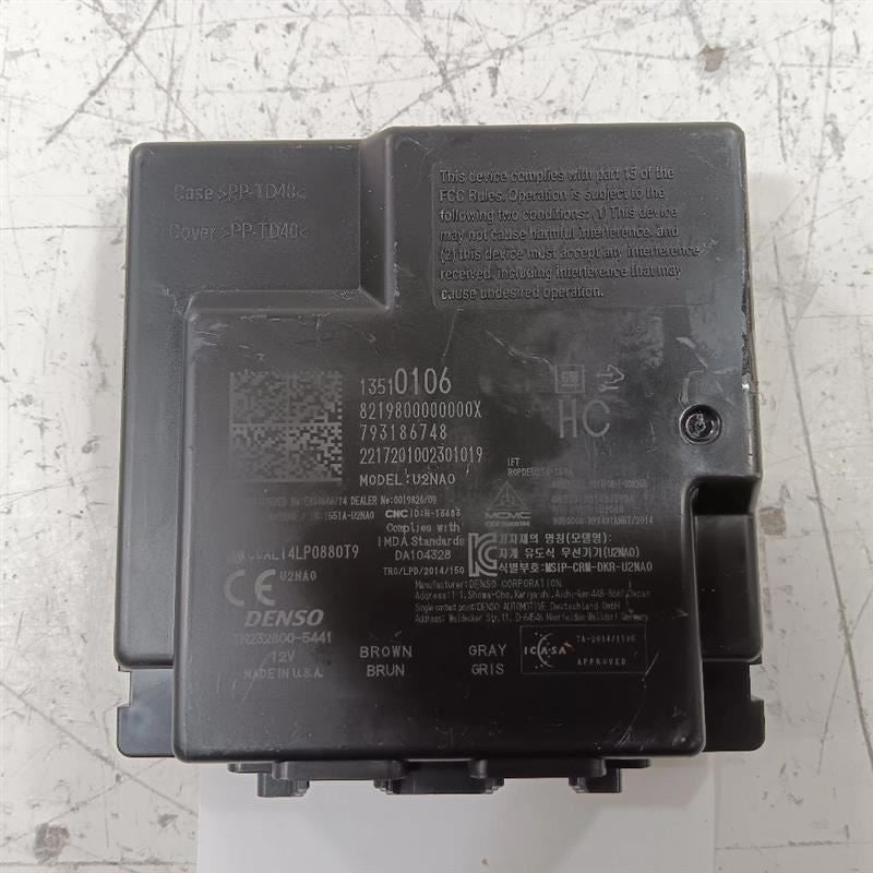 Keyless Entry Theft-locking Control Module Below Rear Seat Fits 18-20 