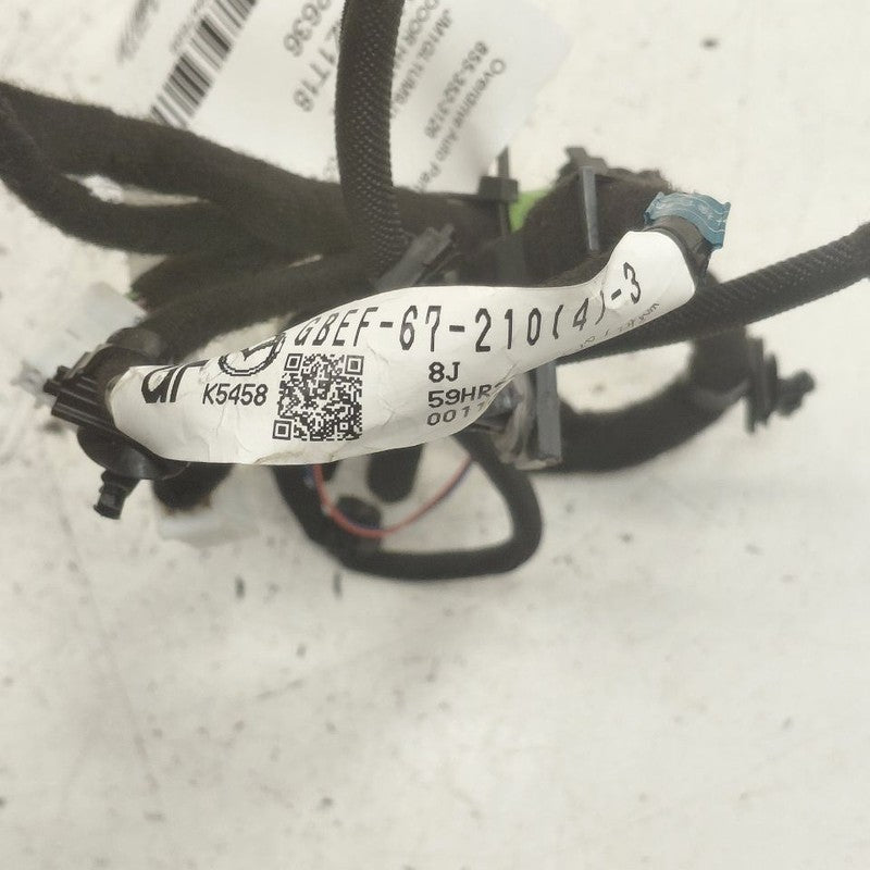 Mazda 6 Door Harness Wire Wiring Right Passenger Rear  2018 2019 2020 