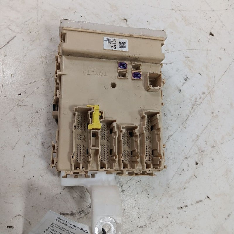 Toyota Corolla Cabin Fuse Box Interior Inner Under Dash  2016 2015 2014