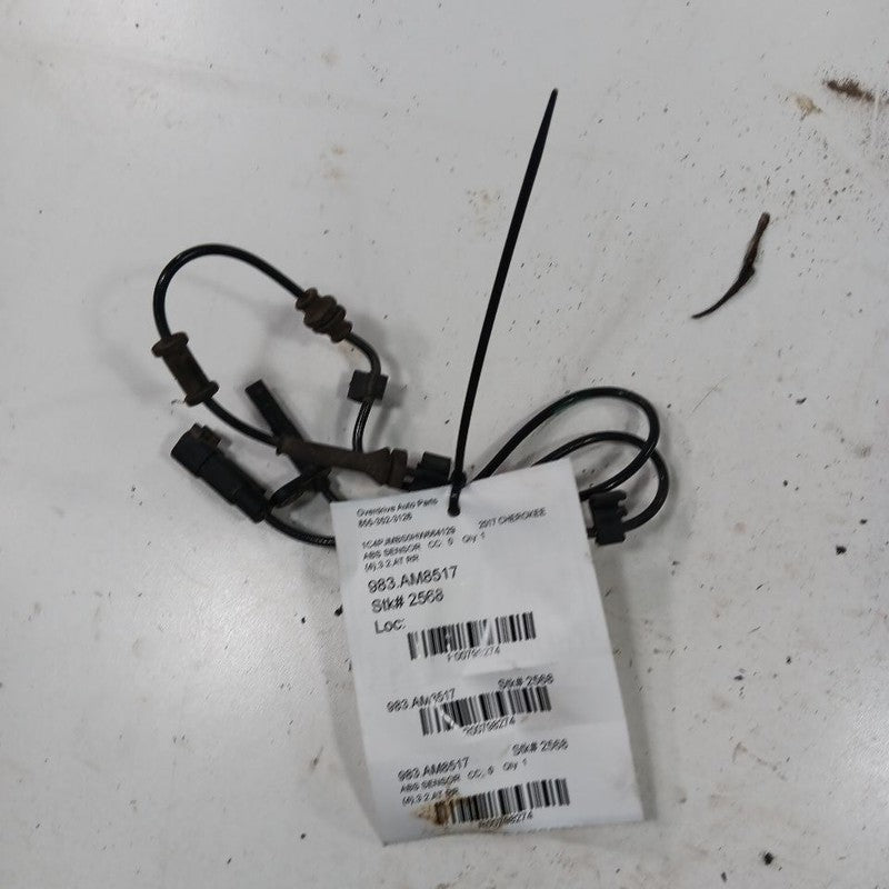 Jeep Cherokee Passenger Right Rear ABS Wheel Sensor Wire Wiring Harness Plug  20