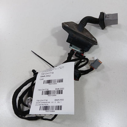 Chrysler 300 Door Harness Wire Wiring Right Passenger Rear  2015 2016 
