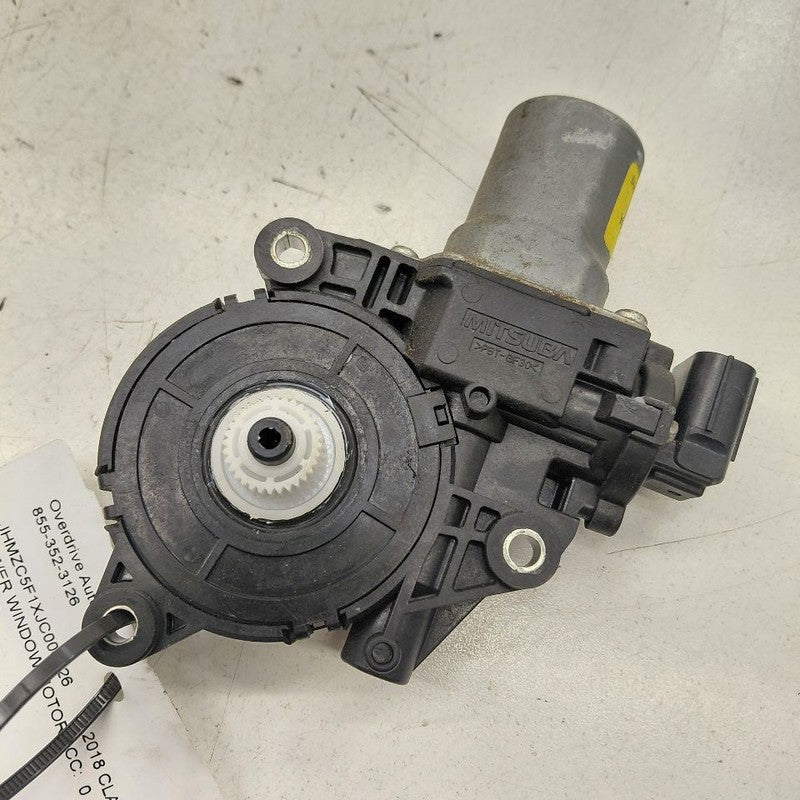Honda Clarity Left Rear Power Window Motor  2018 2019 2020