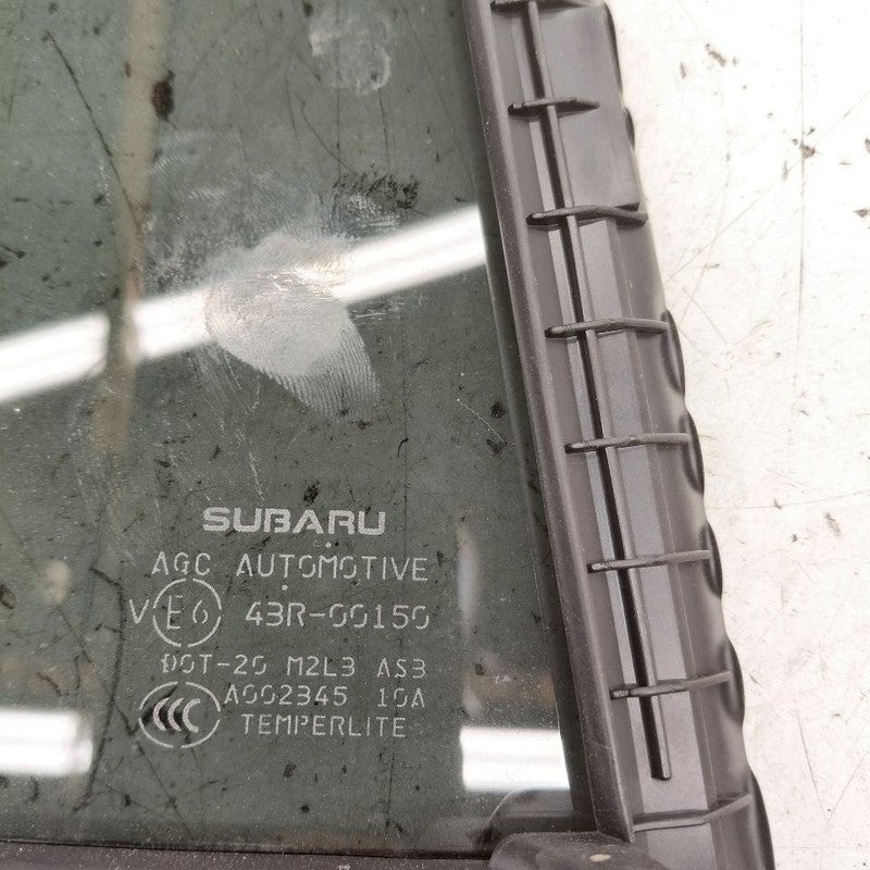 Passenger Right Rear Door Vent Glass Window 24-25 XV Subaru Crosstrek