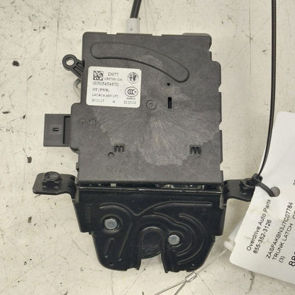 Alfa Romeo Stelvio Trunk Latch  2018 2019 2020 2021