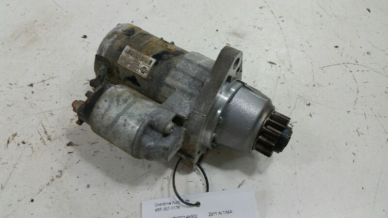  Engine Starter Motor 4 Cylinder Coupe Fits 07-13 NISSAN ALTIMA