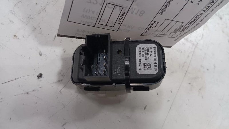 Buick Lacrosse Power Window Switch Right Passenger Rear  2017 2018 2019