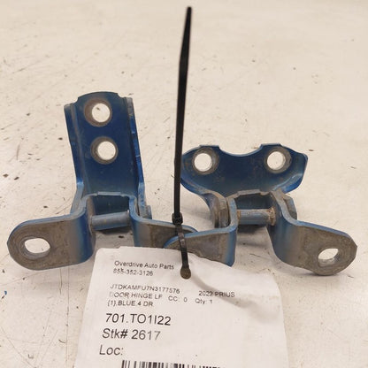 Toyota Prius Door Hinge Set Left Front Driver  2022 2021 2020
