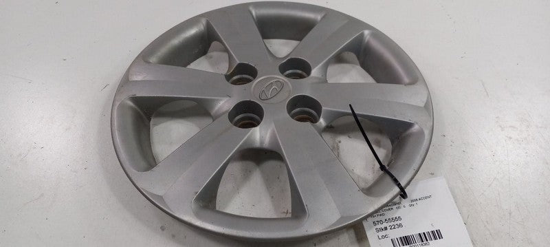 529611E100 Wheel Cover HubCap 14" 6 Spoke Hidden Lugs Fits 06-08 ACCENT