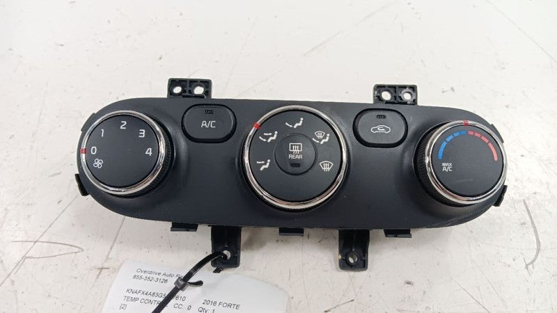 Temperature Heat Heater AC Climate Control Hatchback Fits 14-16 FORTE 