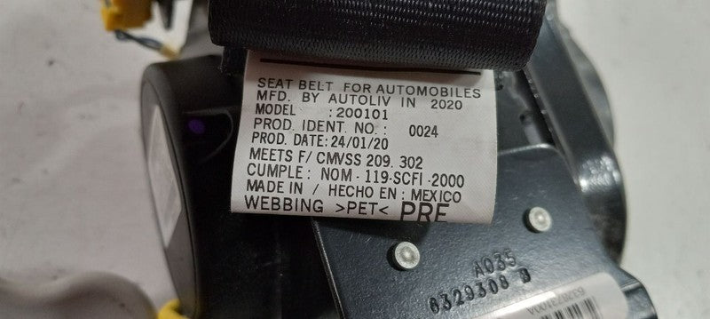 Seat Belt Left Front Driver Strap Retractor Fits 17-19 IMPREZA OEM