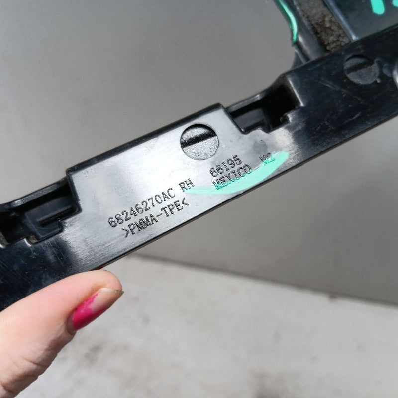 Jeep Compass Right Rear B-Pillar Trim Door Applique 68246270AC 2017 2018 2019