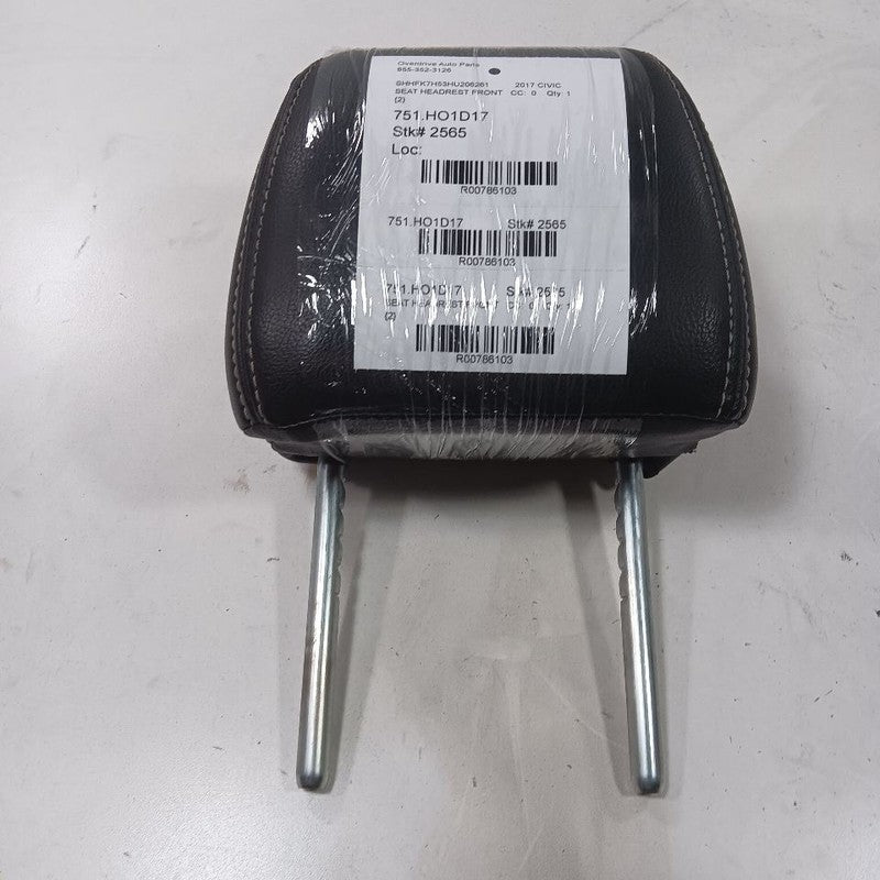 Honda Civic Seat Headrest Front Head Rest 2016 2017 2018 2019 OEM