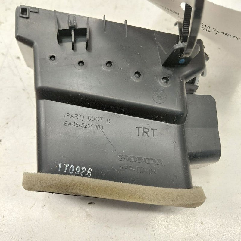 Honda Clarity Dash Air Vent Right Passenger  2018 2019 2020