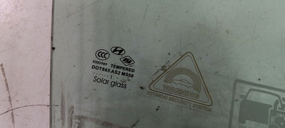 Passenger Front Door Glass VIN C 5th Digit Hybrid Fits 11-15 SONATA 43