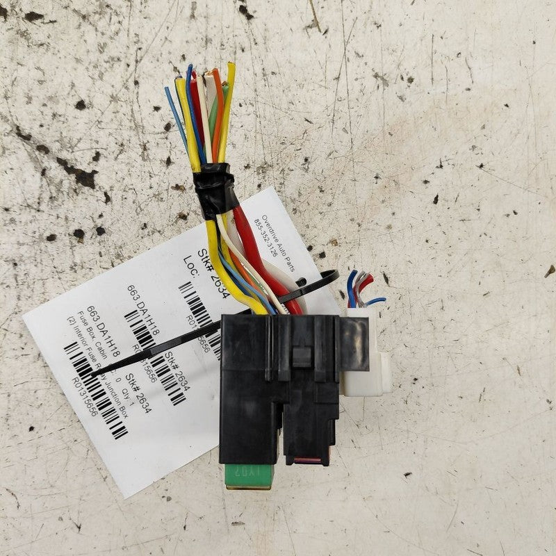 Nissan Versa Note Cabin Fuse Box Interior Inner Under Dash  2019 2018 