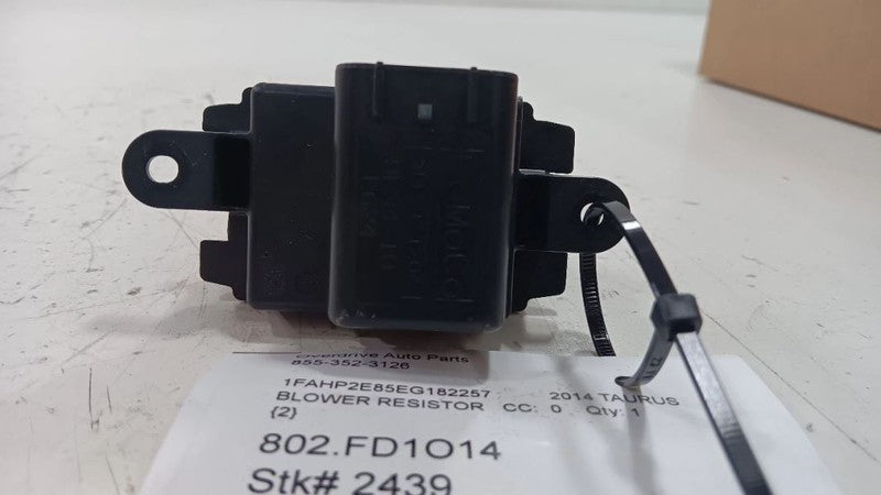 Ford Taurus Blower Resistor Fan Motor Speed Resistor  2013 2014 2015 2016