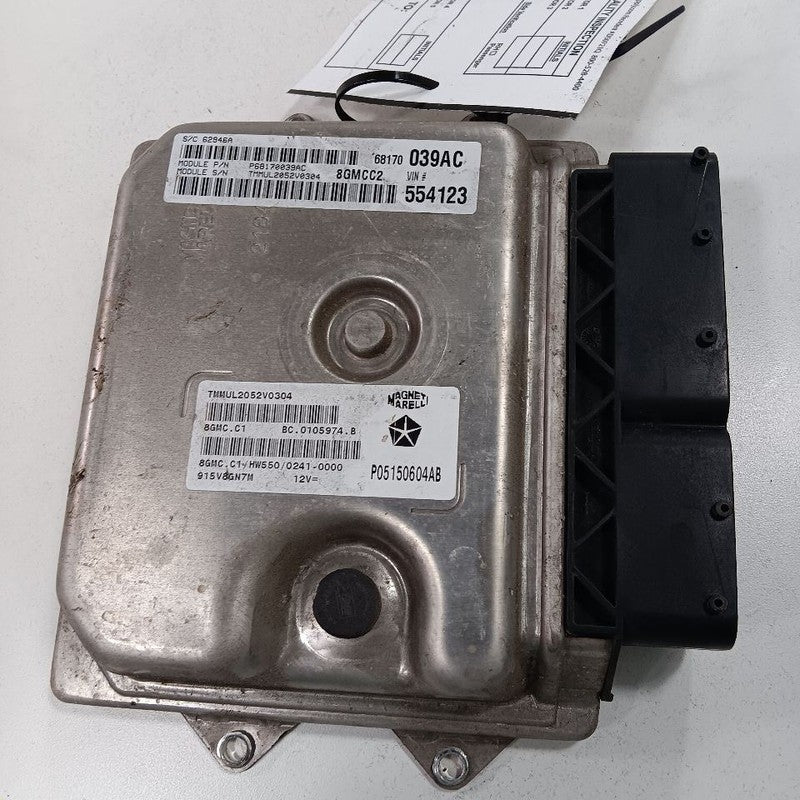 Engine ECM Electronic Control Module Gasoline 1.4L Fits 12-14 FIAT 500