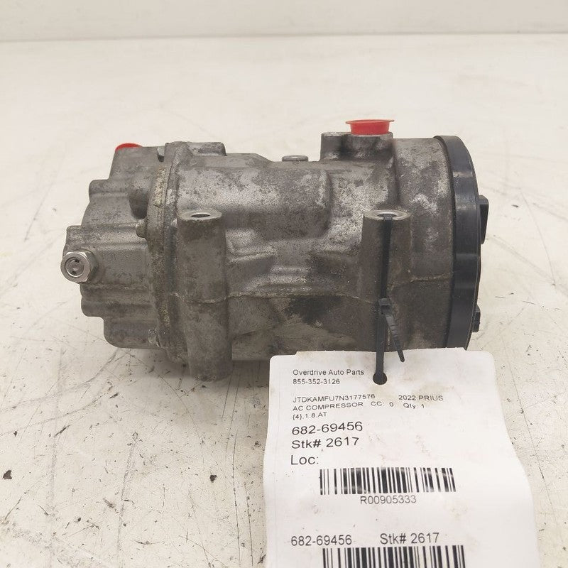 Air Conditioning AC Compressor VIN Fu 7th And 8th Digit 16-22 Toyota P