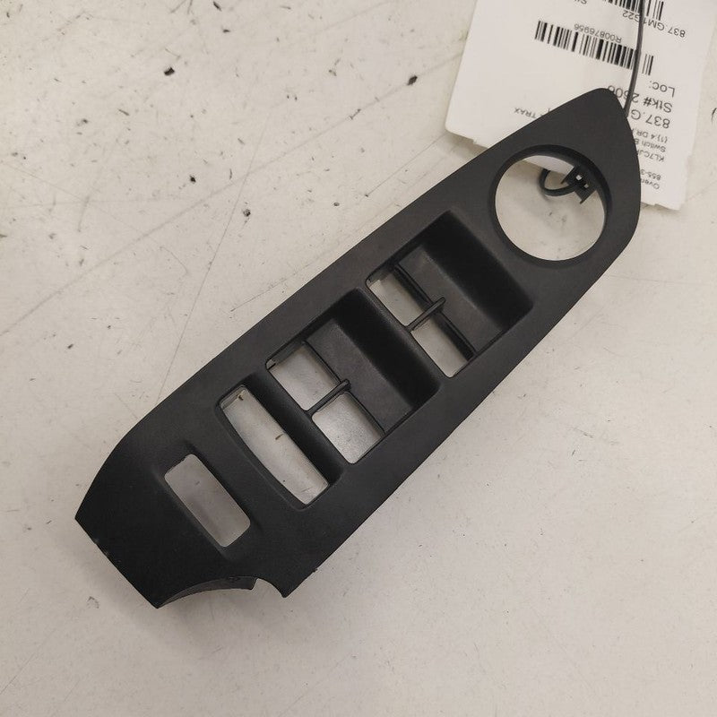 Chevy Trax Window Switch Bezel Trim Left Front 2022 2021