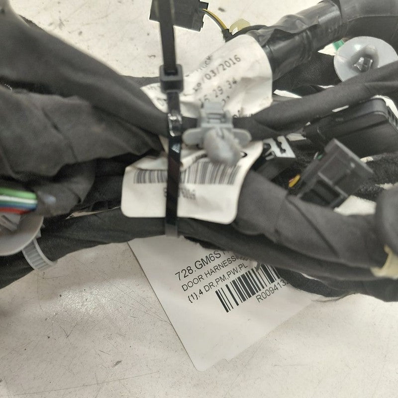 Cadillac CT6 Door Harness Wire Wiring Left Driver Front  2018 2017 201