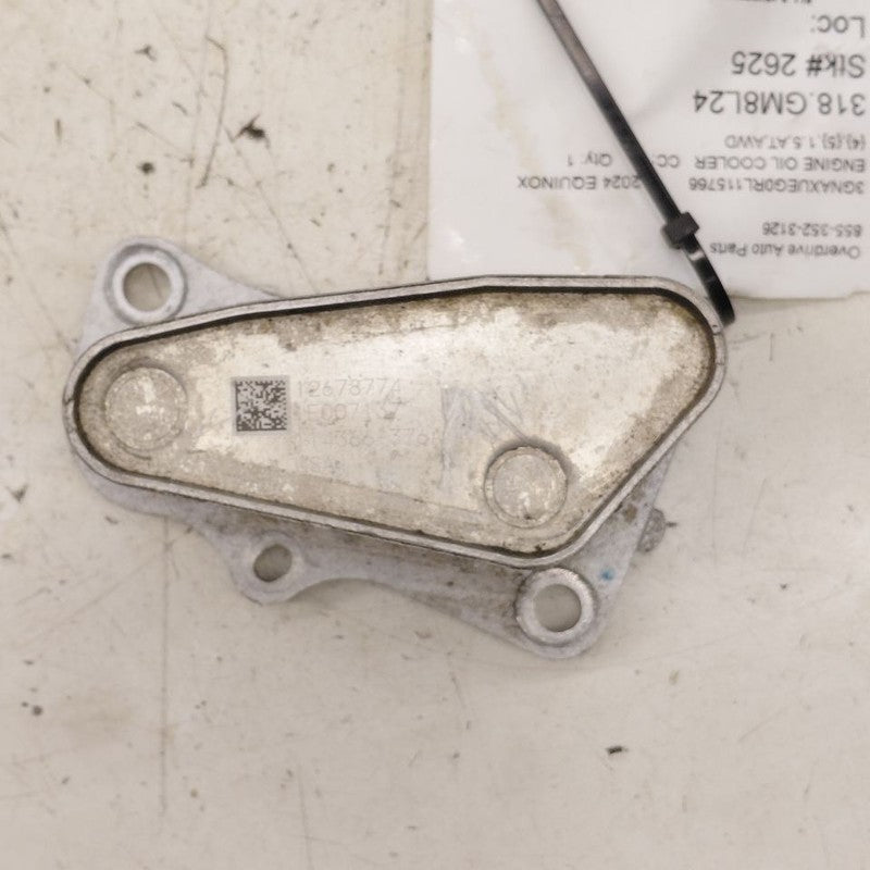 Chevy Equinox Engine Oil Cooler  2024 2023 2022