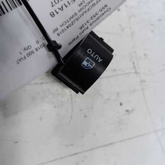 Fiat 500 Power Window Switch Right Passenger Front 2018 OEM