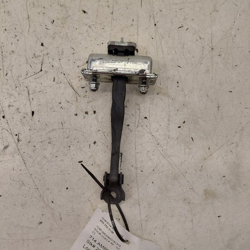 Jeep Cherokee Door Check Right Passenger Front Hinge Stopper Detent  2