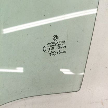 Driver Left Front Door Glass Window Fits 15-21 Volkswagen Golf