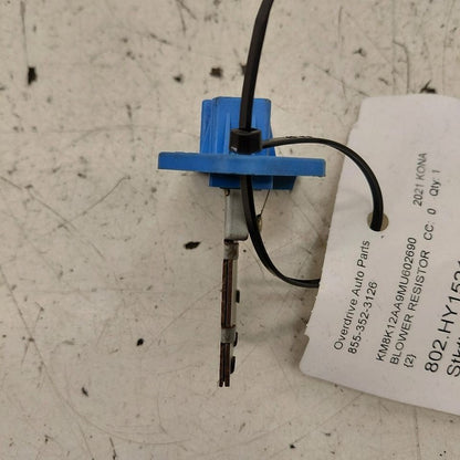 Hyundai Kona Blower Resistor Fan Motor Speed Resistor  2021 2020 2019
