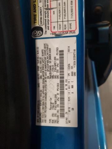 Ford Fiesta On Body Door Jamb Seal Rear Left Back 2011 2012 2013 OEM