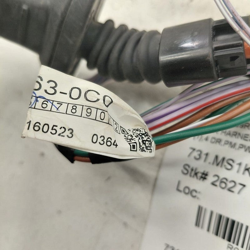Mitsubishi Mirage Door Harness Wire Wiring Left Driver Rear  2024 2023