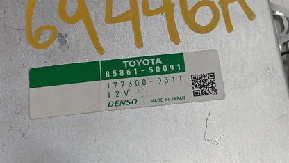 Rear Seat Mounted ID 85861-50091 Fits 07-09 LEXUS LS460 OEM