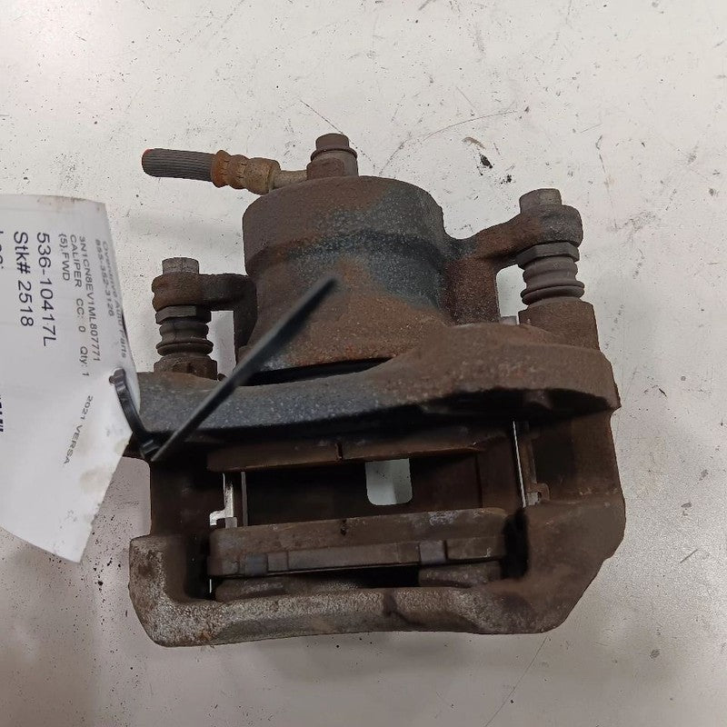 Driver Left Front Brake Caliper S Model 4 Lug Wheel Fits 18-23 Nissan Kicks