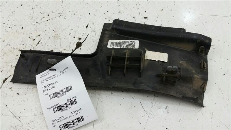 Dodge Avenger Sill Trim Plate Door Jam Threshold Right Passenger Rear 2013 2014