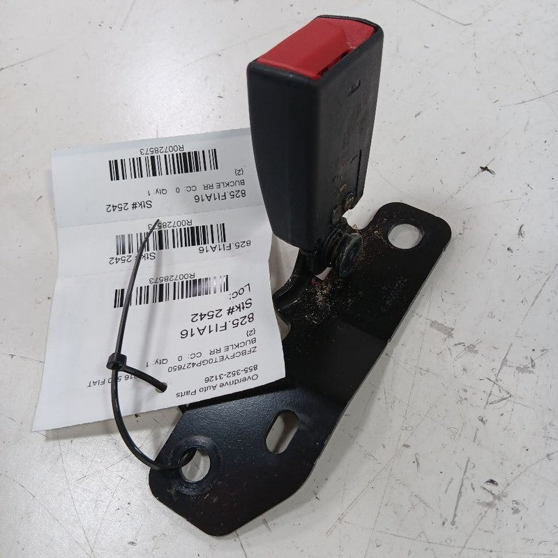 Fiat 500 Seat Belt Buckle Latch Right Passenger Rear Back  2016 2017
