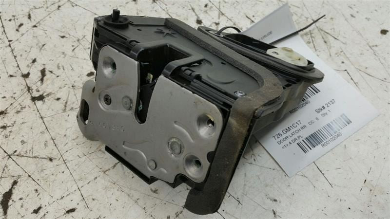 Chevy Cruze Door Latch Lock Right Passenger Rear Back 2016 2017 2018