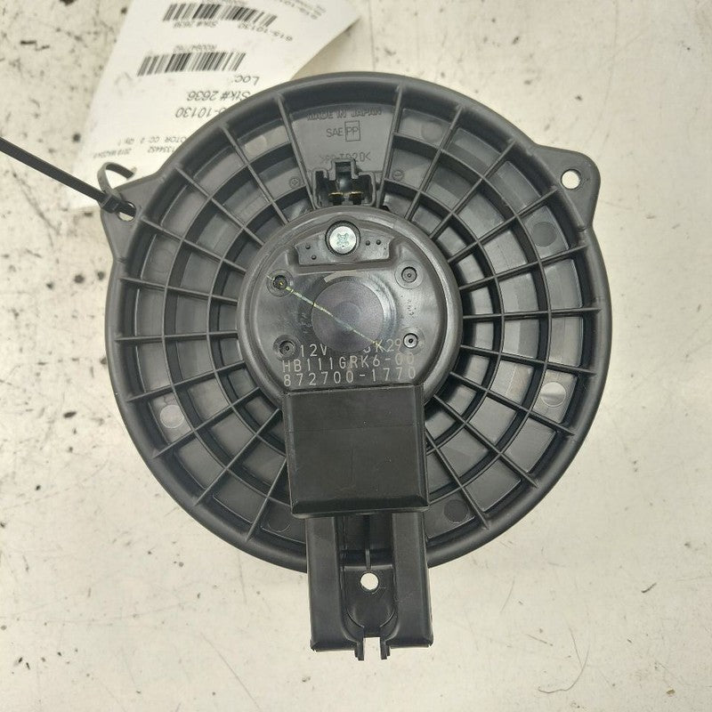 Blower Motor Without Additional Rear Ventilation Fits 18-21 Mazda 6