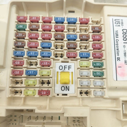 Kia Sorento Cabin Fuse Box Interior Inner Under Dash  2018 2017 2016