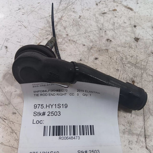 Hyundai Elantra Right Passenger Tie Rod End 2017 2018 2019 2020