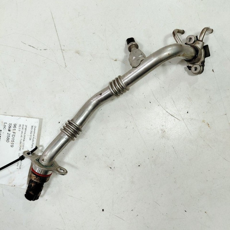 Ford Edge EGR Valve Tube Pipe Exhaust Line  2.0 2019 2020 2021 2022 20