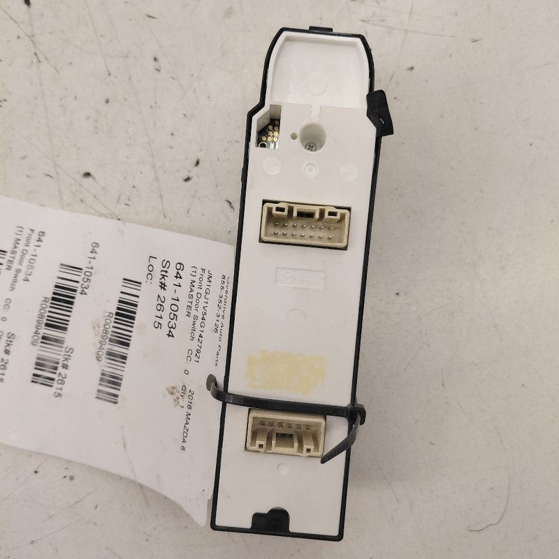 Driver's Front Door Windows Mirror And Lock Switch Fits 16 Mazda 6