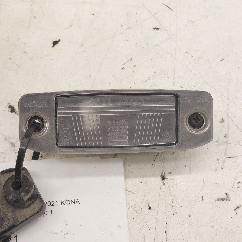Hyundai Kona License Plate Light Lamp  2021 2020 2019