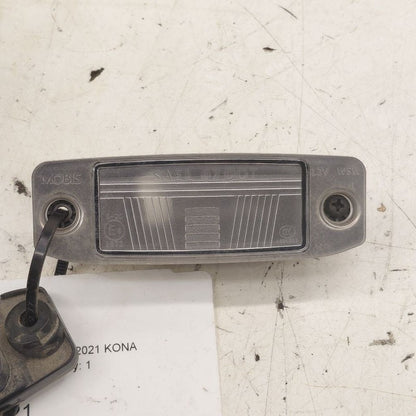 Hyundai Kona License Plate Light Lamp  2021 2020 2019