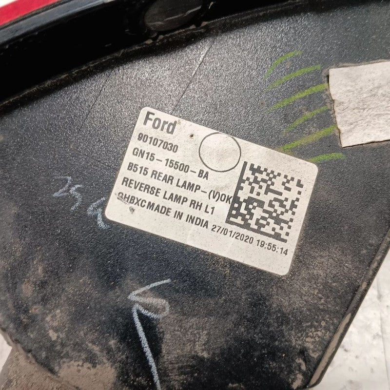 Ford Ecosport Passenger Right Backup Back Up Reverse Reversing Light L