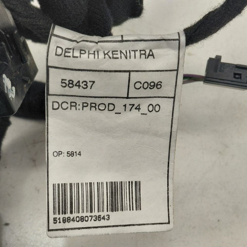 Alfa Romeo Stelvio Rear Back Trunk Lid Hatch Wire Wiring Harness  2018