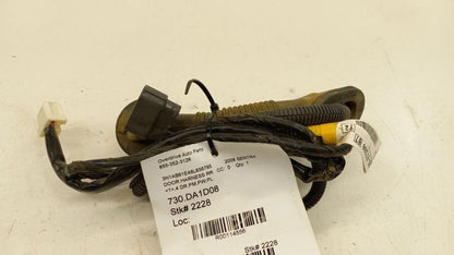 Nissan Sentra Door Harness Wire Wiring Right Passenger Rear 2007 2008 